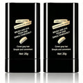 2-in-1 Hair Dye Comb & Stick Set - Instant Grey Coverage, Waterproof