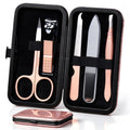 Professional 5-Piece Manicure Set with Stainless Steel Tools