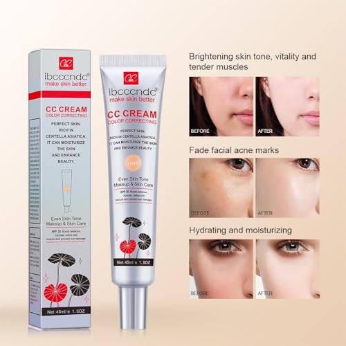CC Cream Foundation SPF 25 with Centella Asiatica - Light Shade