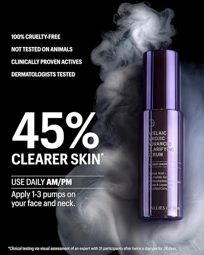 Allies of Skin Azelaic & Kojic Face Serum for Clear Skin - 1 Fl oz