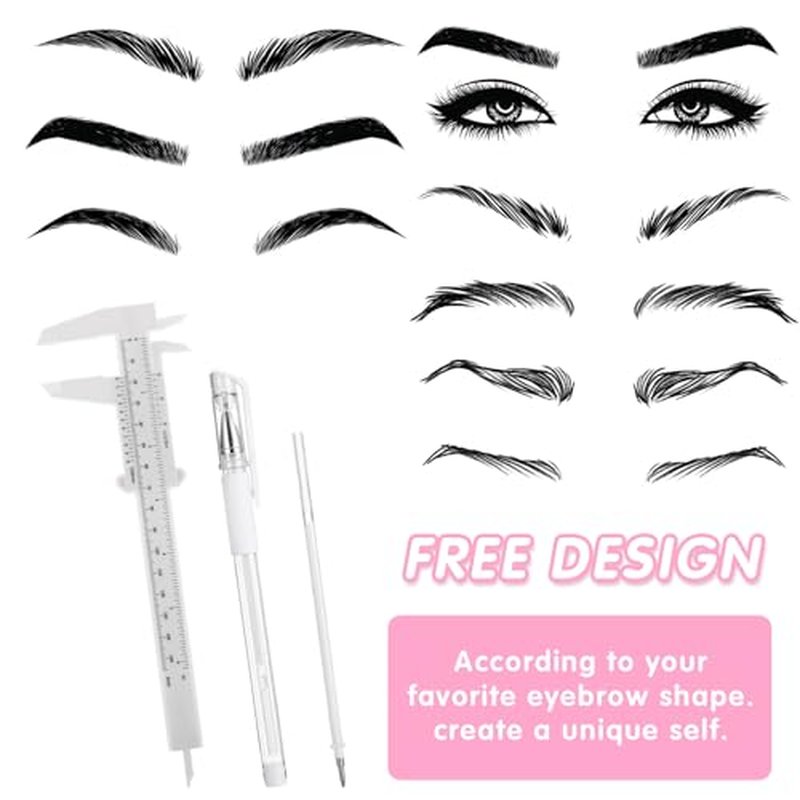 Cobee Eyebrow Mapping Pen Set with 4 Refills & Ruler