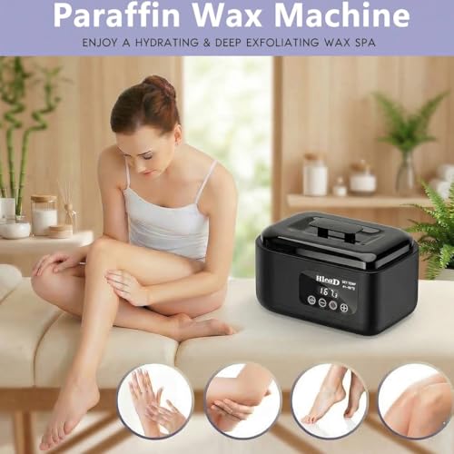 HLead Paraffin Wax Machine Kit for Hands & Feet - Touchscreen Spa Bath Warmer