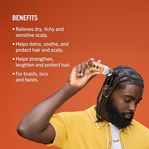 Aunt Jackie's Braid + Twist Collection Scratch Free Zone & Scent-Sational ? With Witch Hazel, Biotin, and Honey ? 4 fl oz (2 Products)