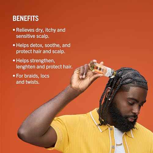 Aunt Jackie's Braid + Twist Collection Scratch Free Zone Itch & Tension Treatment Serum ? Relieve Dry, Itchy Scalp with Witch Hazel, Biotin, and Honey ? 4 fl oz