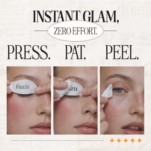 Fazit Sweetheart Eye Speckle Patches - Glitter Makeup Accessories