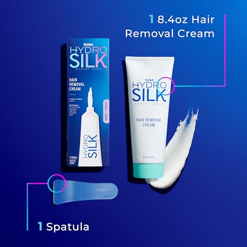 Schick Hydro Silk Women's Depilatory Cream for Body and Bikini Area