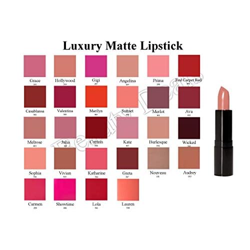 Luxury Matte Lipstick Luxurious Hydrated Creamy Lipstick (Carmen)