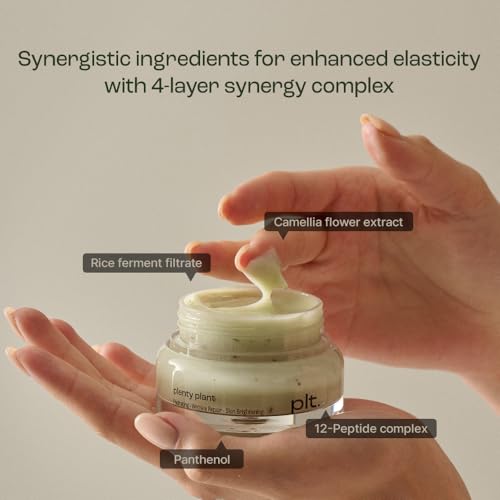 Melting Leaf Sprout Ginseng Cream, Daily Face Cream for Soft Skin, Ginseng root water 55.4%, Korean Skin Care 1.76 fl oz(50g)
