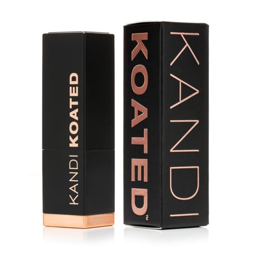 Kandi Koated Satin Lip Color [Unexpected] Soft & Creamy Lipstick Burruss | Rich Colors, Paraben-Free, Cruelty-Free Creme Lipstick | Beauty & Makeup