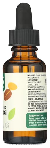 365 Organic Argan Body Oil 1 Fl Oz | Nourishing Skin Care
