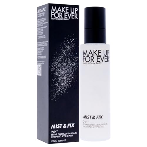 Mist and Fix 24 Hour Hydrating Setting Spray by Make Up For Ever for Women - 3.4 oz Spray