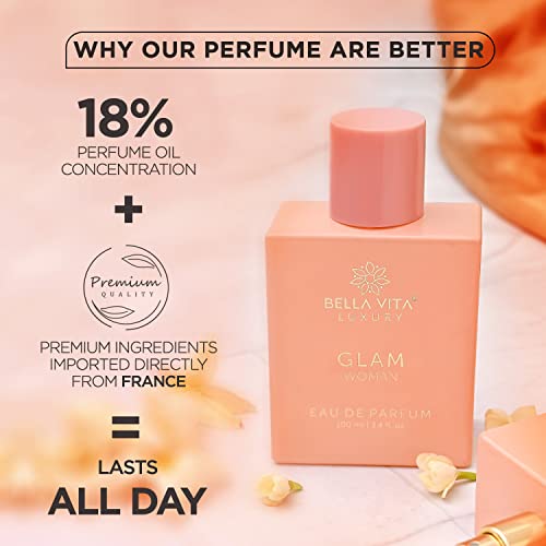Bella Vita Luxury Perfume Duo - Glam & Honey Oud EDP, 100ml Each