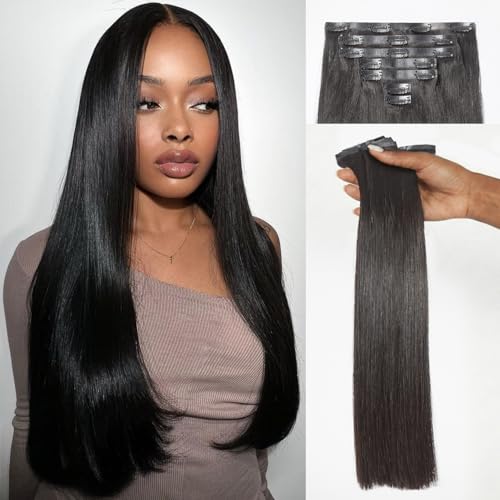 LUVME Clip-In Hair Extensions 270g 14pcs 20 Inch