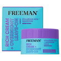 Freeman Rich Cream + Overnight Leave-On, Moisturizing Face Mask, Facial Mask For Dry Skin, Face Cream Infused With Magnesium & Hyaluronic Acid To Hydrate & Soothe Skin, 1.7 fl.oz./ 50 mL Jar