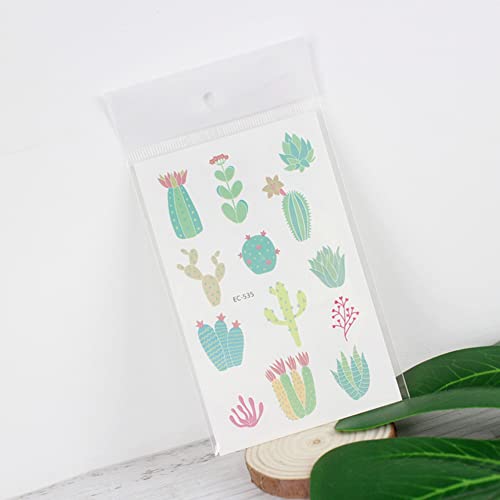 Waterproof Temporary Tattoo Stickers - 6 Sheets for Kids