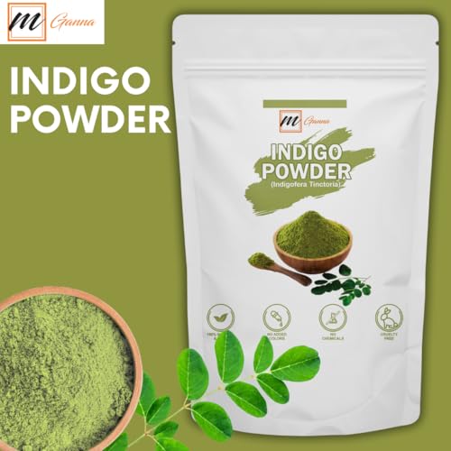 Natural Indigo Powder for Hair Dye - 0.5 lbs | Chemical-Free Hair Color