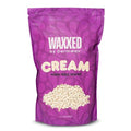 WAXXED Cream Hard Wax Beads 2.2LB ? Professional Cream Hard Wax for Hair Removal ? Titanium Dioxide Infused Wax Beads for Sensitive Skin ? Smooth Application & Clean Removal ? Salon & Home Use