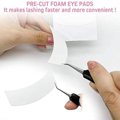 Foam Eye Pads for Lash Extensions, 110 Pc Roll, Lint-Free
