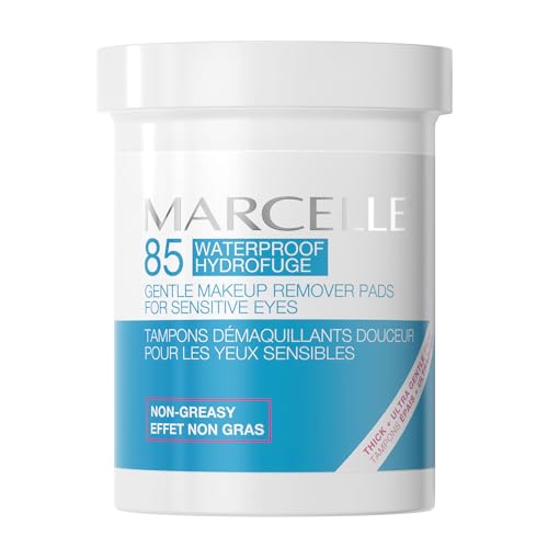 Marcelle Gentle Eye Makeup Remover Pads, 85 Count