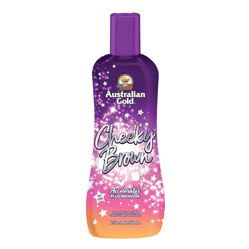 Australian Gold Cheeky Brown Accelerator Tanning Lotion 8.5 oz