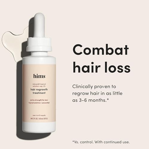 Hims Minoxidil 5% Hair Regrowth Treatment for Men, 2 Pack