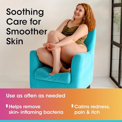 vH Essentials Bikini Skin Soothing Gel with Hypochlorous Acid, 3 oz