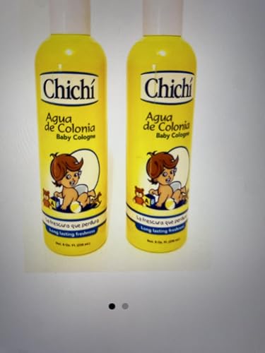 Chichi Baby Cologne Set - Long-Lasting Freshness for Delicate Skin, 8oz x2
