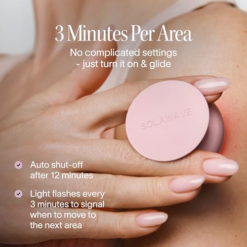 Solawave Red Light Therapy Device for Face & Body