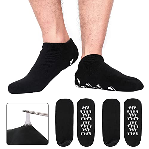 Codream Men's Moisturizing Gel Socks Large (US 10-15) Pack of 2