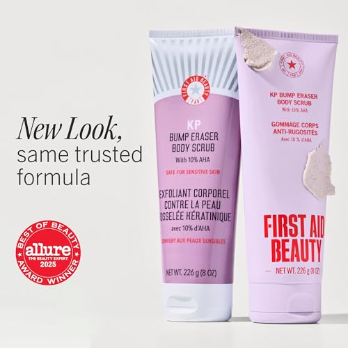 KP Bump Eraser Body Scrub with 10% AHA by First Aid Beauty