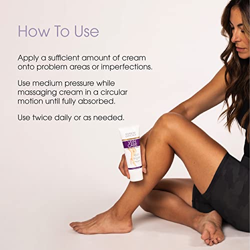 Advanced Clinicals Varicose Veins Cream for Legs - 8 Fl Oz