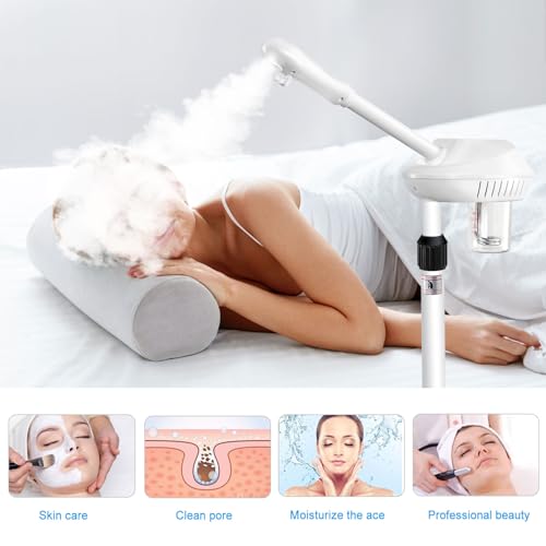 Professional Facial Steamer with Ozone & Wheels