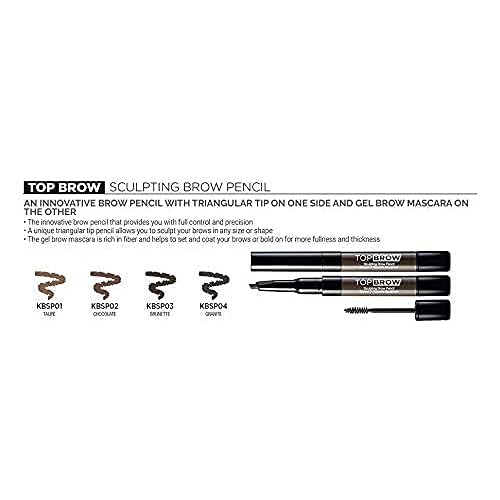 Kiss New York Sculpting Brow Pencil (Brunette)