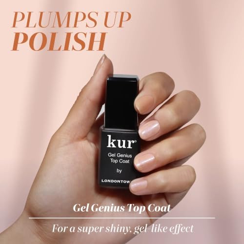 LONDONTOWN Pink Nail Concealer & Gel Top Coat Duo