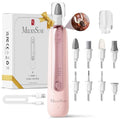 MelodySusie Cordless Nail Drill Kit - 8-in-1 Bits, 5 Speeds, 360° LED