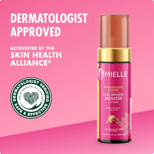 Mielle Organics Pomegranate Honey Curl Mousse for Type 4 Hair