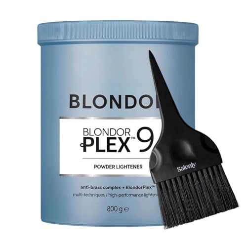 BlonderPlex 9 Powder Lightener 800g + Tint Brush Bundle