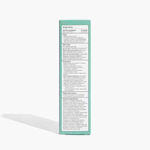 Active Skin Repair SPF 50 Hydrating Daily Sunscreen and Face Moisturizer, Non-Nano Zinc, Non-Toxic Broad Spectrum Protection Hydrating Mineral Facial Sunscreen, 1.7 fl. oz.