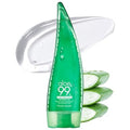 HOLIKA HOLIKA Aloe Fresh Moisture Soothing Gel - Face Body Moisturizer - Fermented Aloe and Cica - Hydrating Cooling Hypoallergenic Korean Skincare for Sensitive Sunburned Skin, 8.45oz
