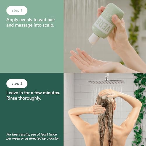VERB Dandruff Shampoo with Salicylic Acid & Eucalyptus Magnolia, 3% Relief
