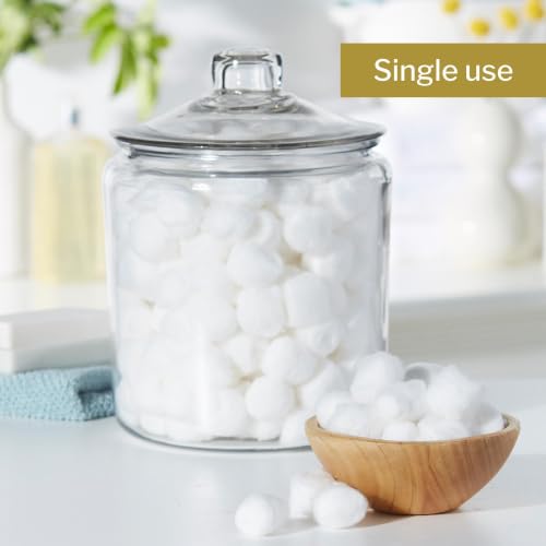 McKesson Large Cotton Balls Bulk 1000 Count for Face & Wound Care
