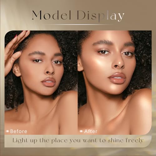 HOSAILY Body Glitter Spray Rose Gold – Holographic Shimmer