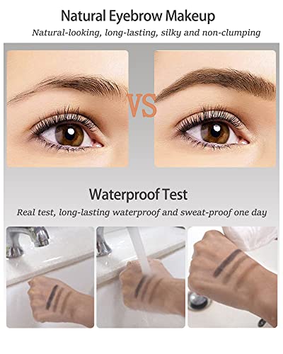 3-Color Eyebrow Powder Palette Kit with Brush & Mirror