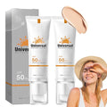 2Pcs Tinted Sunscreen for Face SPF 50, Universal Tinted Moisturizer SPF50 PA+++, Protector Solar Con Color, Hydrating Sun Essence Face Sunscreen, Non-Sticky, Long Lasting Protection, sunscreen Against