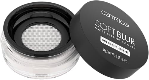 Catrice Soft Blur Loose Setting Powder - Translucent, Vegan Formula