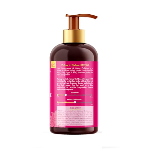 Mielle Organics Pomegranate & Honey Curl Enhancing Moisturizer for Type 4 Curly Hair