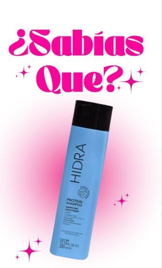 HIDRA Hidracolor Protein Shampoo for Damaged Hair - 10.14 Fl Oz