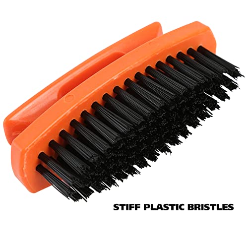 Nail Brush Set - 6 Pack Hand Scrub Brushes with Stiff Bristles