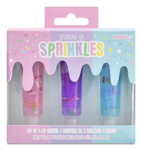 iscream Vanilla Scented Roller Ball Lip Gloss Set - 3 Pack