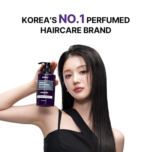 KUNDAL Honey & Macadamia Shampoo - Korean Hair Care, 16.9 Fl Oz